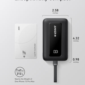 Anker Zolo Portable Charger, 10,000mAh 30W